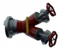 Preview: TKW Verteiler Storz A-BB  Ventil 2-fach ALU